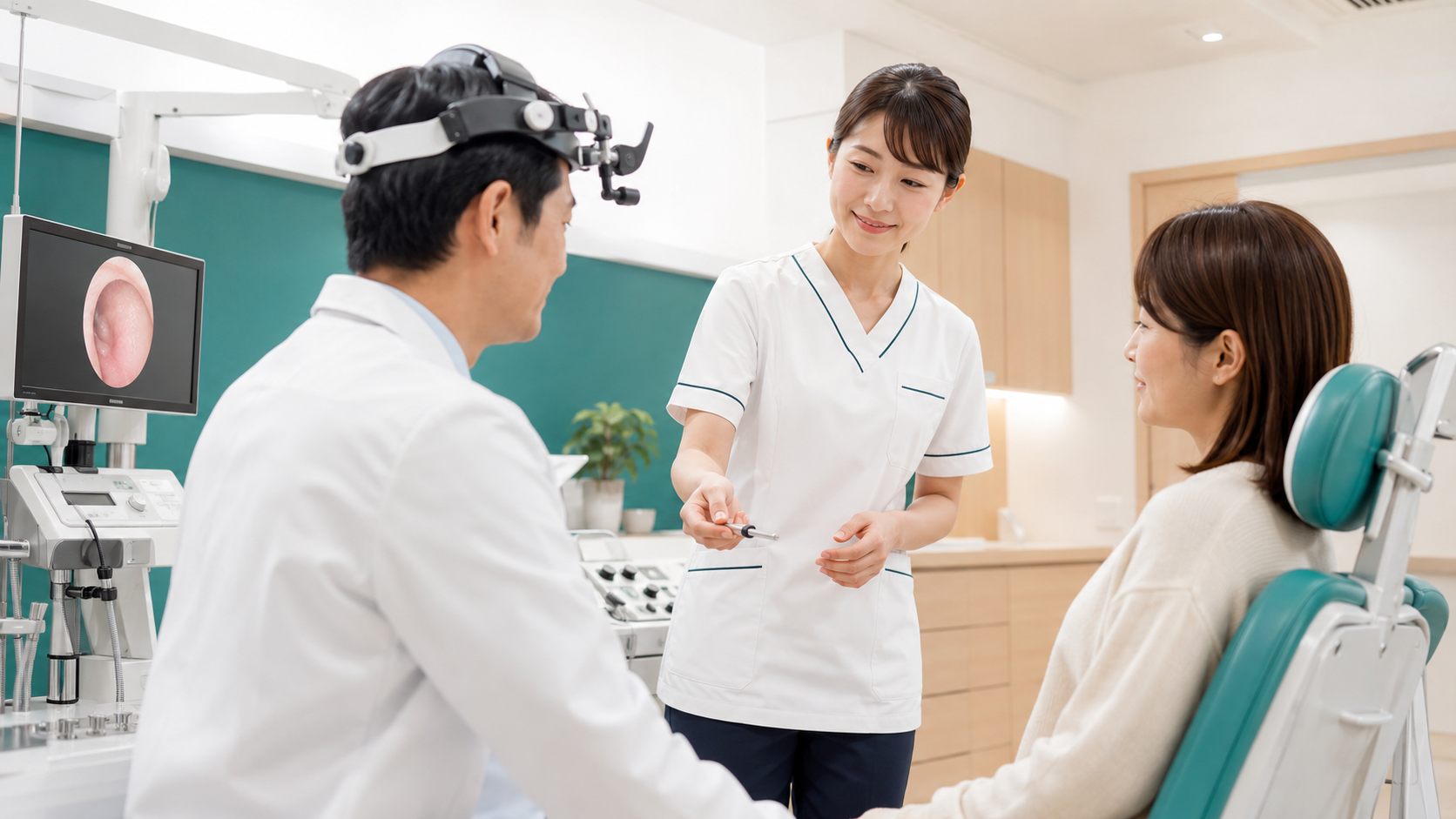 看護師の仕事の様子